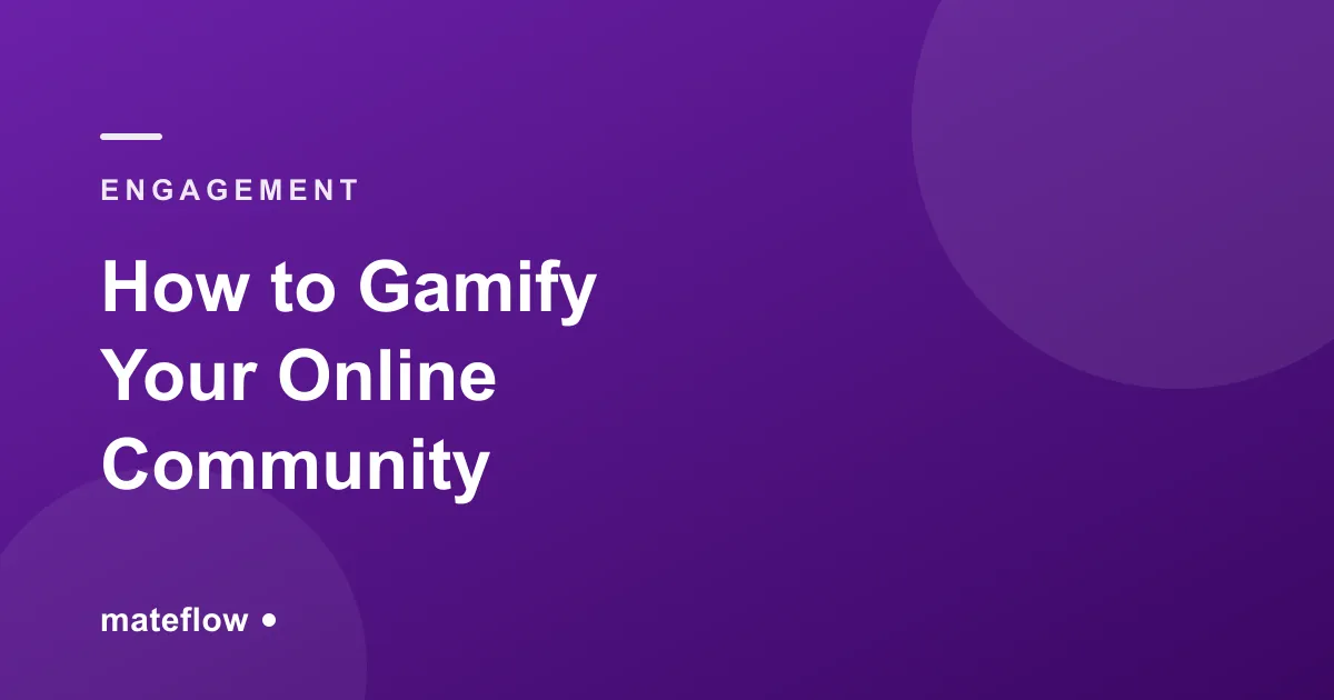 How to Gamify Your Online Community (2026)