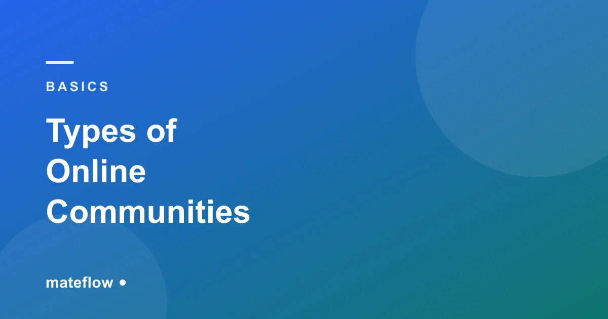 Types of Online Communities: A Complete Guide (2026)