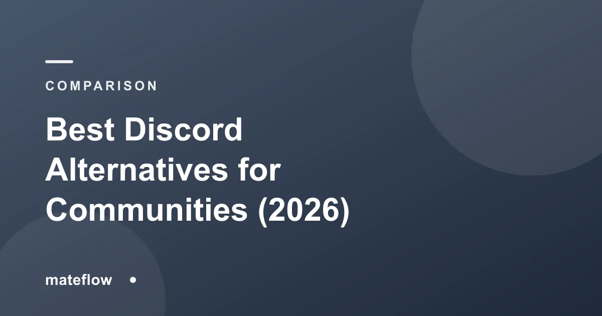 Best Discord Alternatives for Communities (2026)